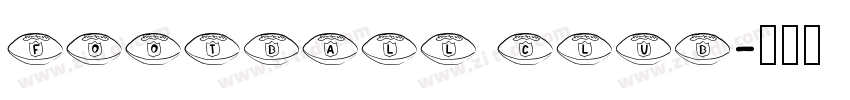 FOOTBALL CLUB字体转换